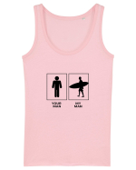 Man Surfing Design Maiou Damă Dreamer