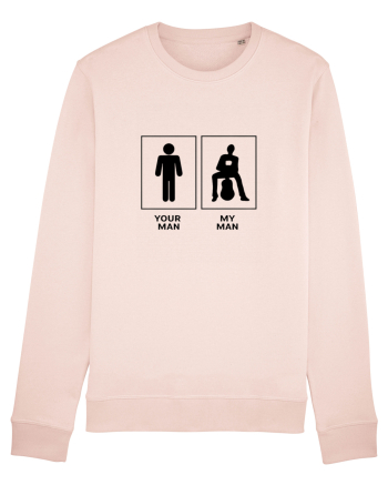 Man Guitar Design Candy Pink