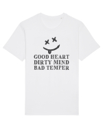 good heart gray Tricou mânecă scurtă Unisex Rocker