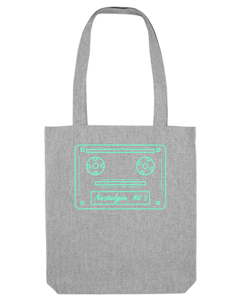 Nostalgia cassette 80`s Heather Grey