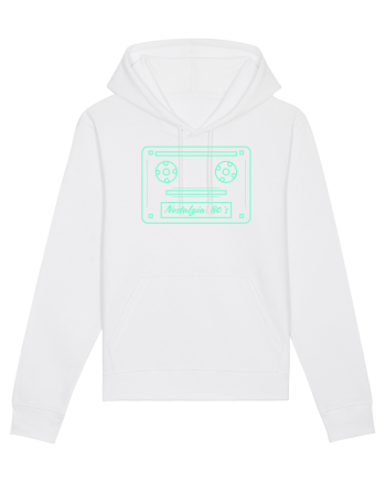 Nostalgia cassette 80`s White