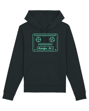 Nostalgia cassette 80`s Black