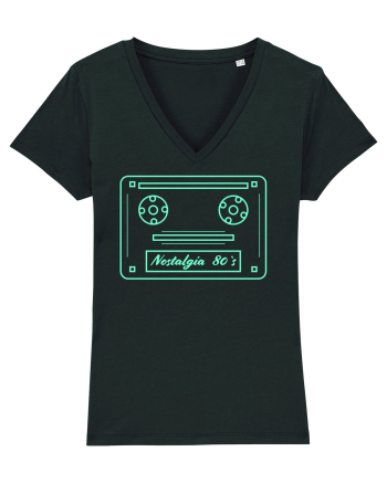 Nostalgia cassette 80`s Black