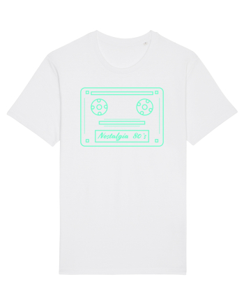 Nostalgia cassette 80`s White