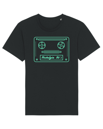 Nostalgia cassette 80`s Black