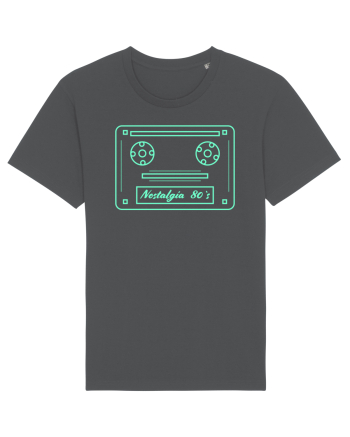 Nostalgia cassette 80`s Anthracite