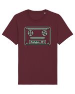 Nostalgia cassette 80`s Tricou mânecă scurtă Unisex Rocker