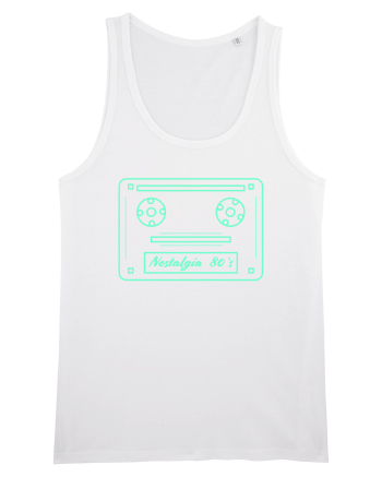 Nostalgia cassette 80`s White