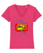 Sushi for you Tricou mânecă scurtă guler V Damă Evoker