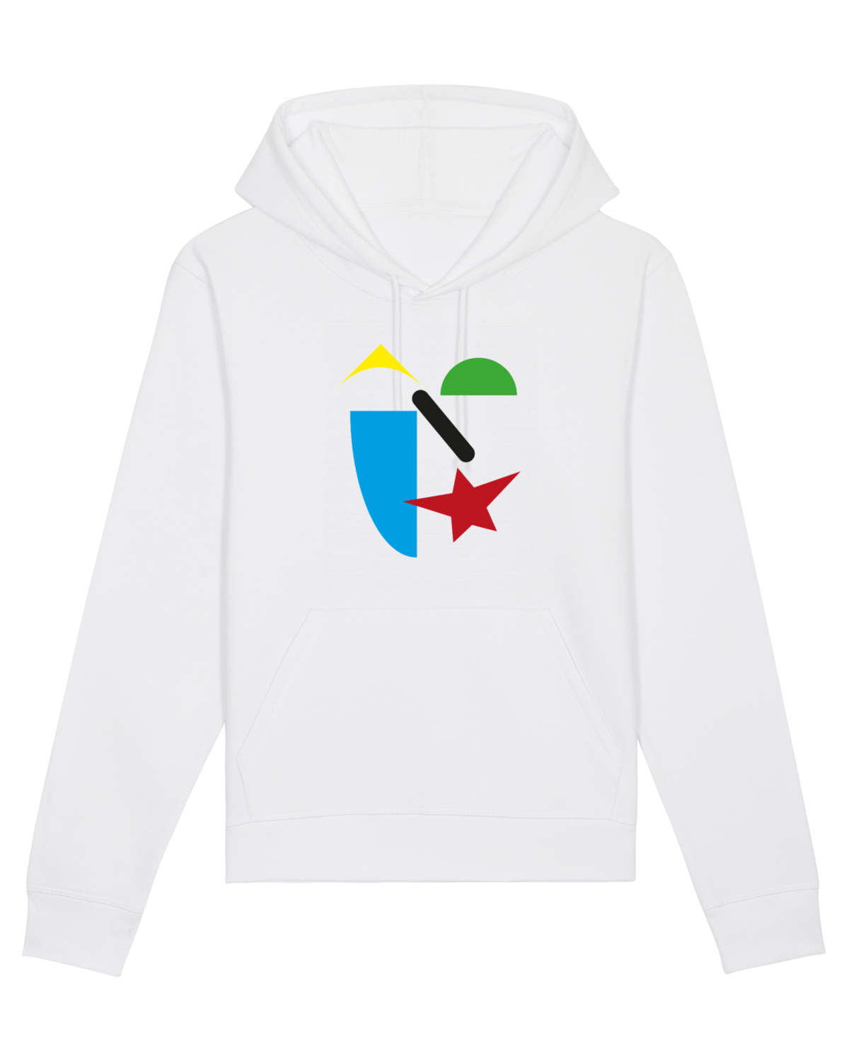 Hanorac Unisex Drummer White