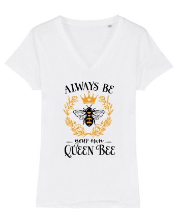 Always Be Your Own Queen Bee White
