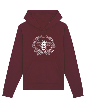 Bee Floral Burgundy