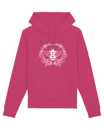 Bee Floral Raspberry