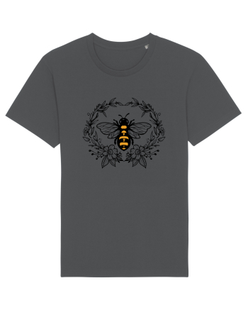 Bee Floral Anthracite