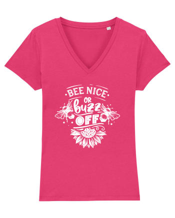 Bee Nice Or Buzz Off Raspberry