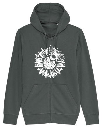 Bee Sunflower Anthracite