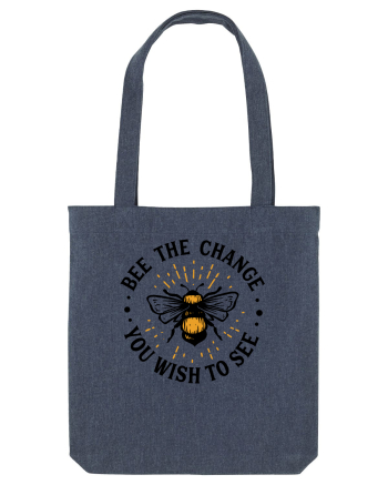 Bee The Change You Wish To See Midnight Blue