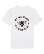 Bee The Change You Wish To See Tricou mânecă scurtă Unisex Rocker