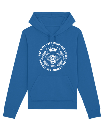 Bee Well Kind Sweet Loving Strong Royal Blue