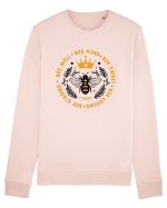 Bee Well Kind Sweet Loving Strong Bluză mânecă lungă Unisex Rise