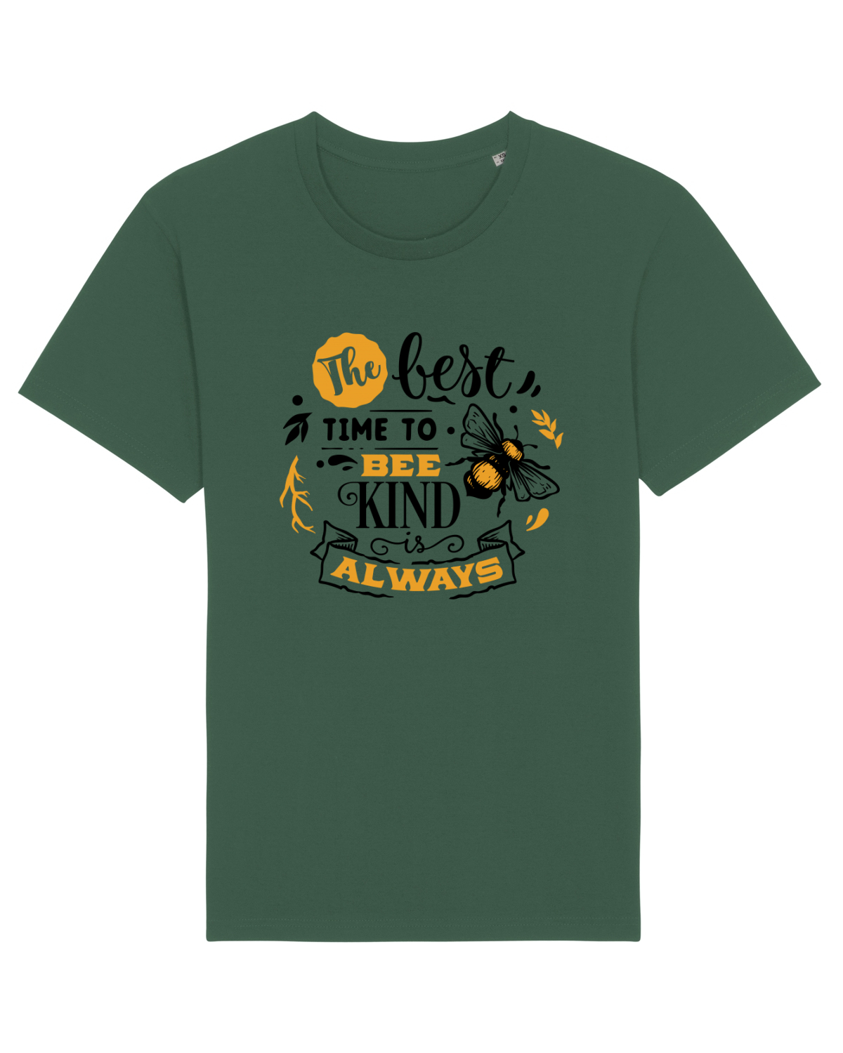 Tricou mânecă scurtă Unisex Rocker Bottle Green