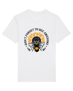 Don't Forget to Bee Awesome Tricou mânecă scurtă Unisex Rocker