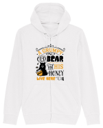 Grumpy Old Bear Hanorac cu fermoar Unisex Connector