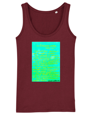 Scrisoare pentru mine Burgundy