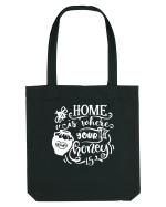 Home Is Where Your Honey Is Sacoșă textilă