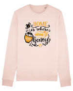 Home Is Where Your Honey Is Bluză mânecă lungă Unisex Rise