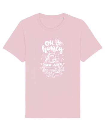 Oh Honey You Are Bee-youtiful Cotton Pink