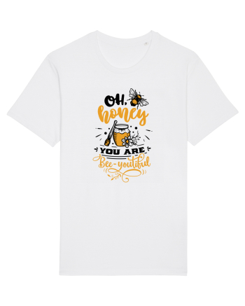 Oh Honey You Are Bee-youtiful White