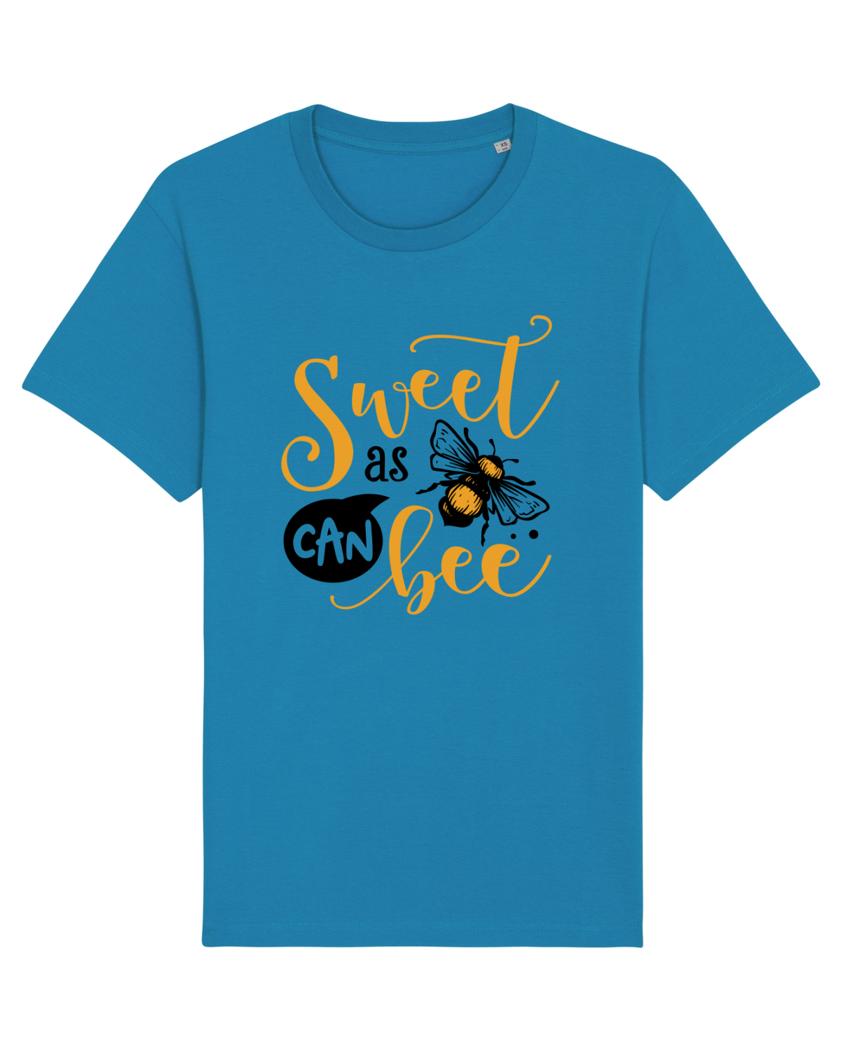 Tricou mânecă scurtă Unisex Rocker Azur