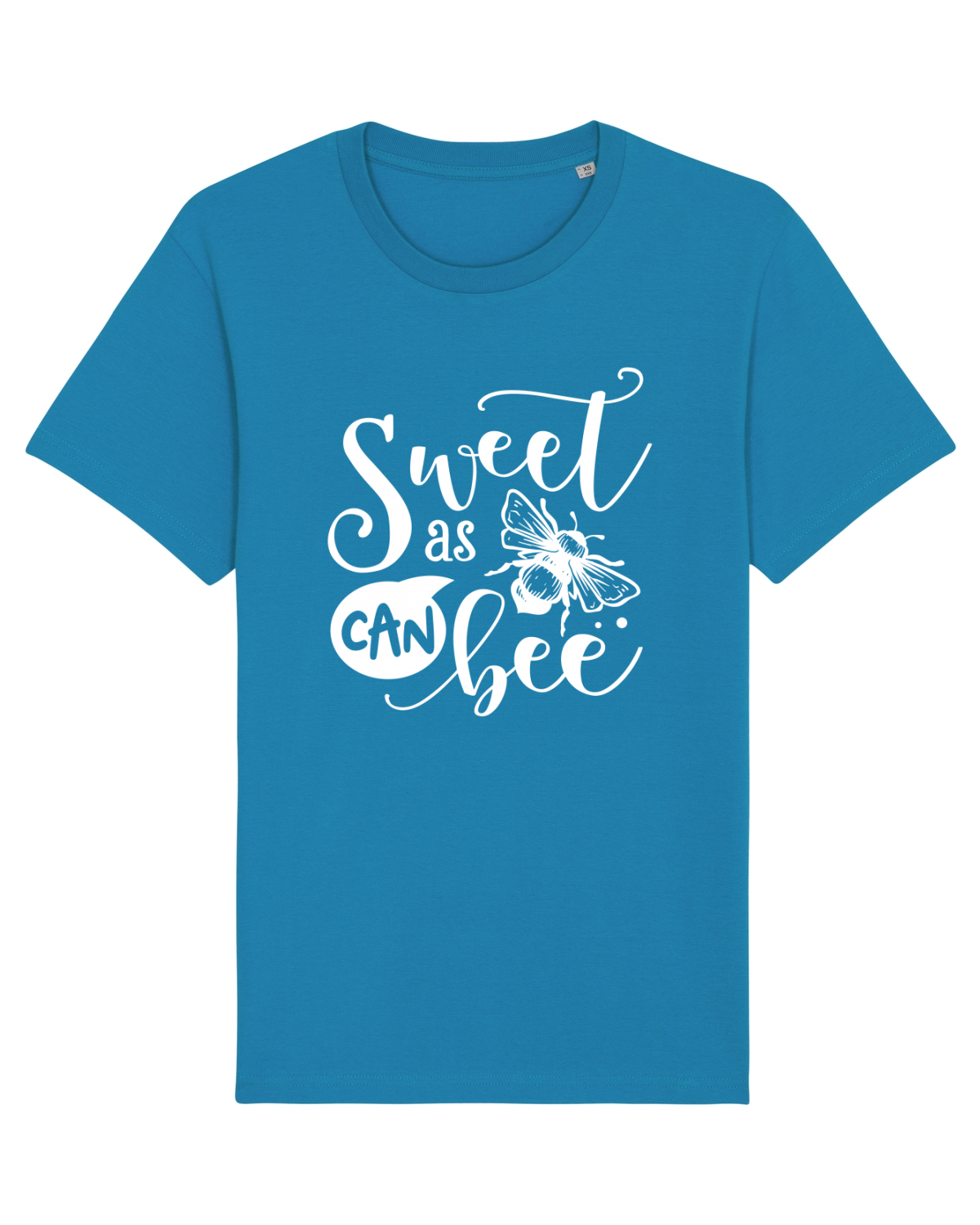 Tricou mânecă scurtă Unisex Rocker Azur