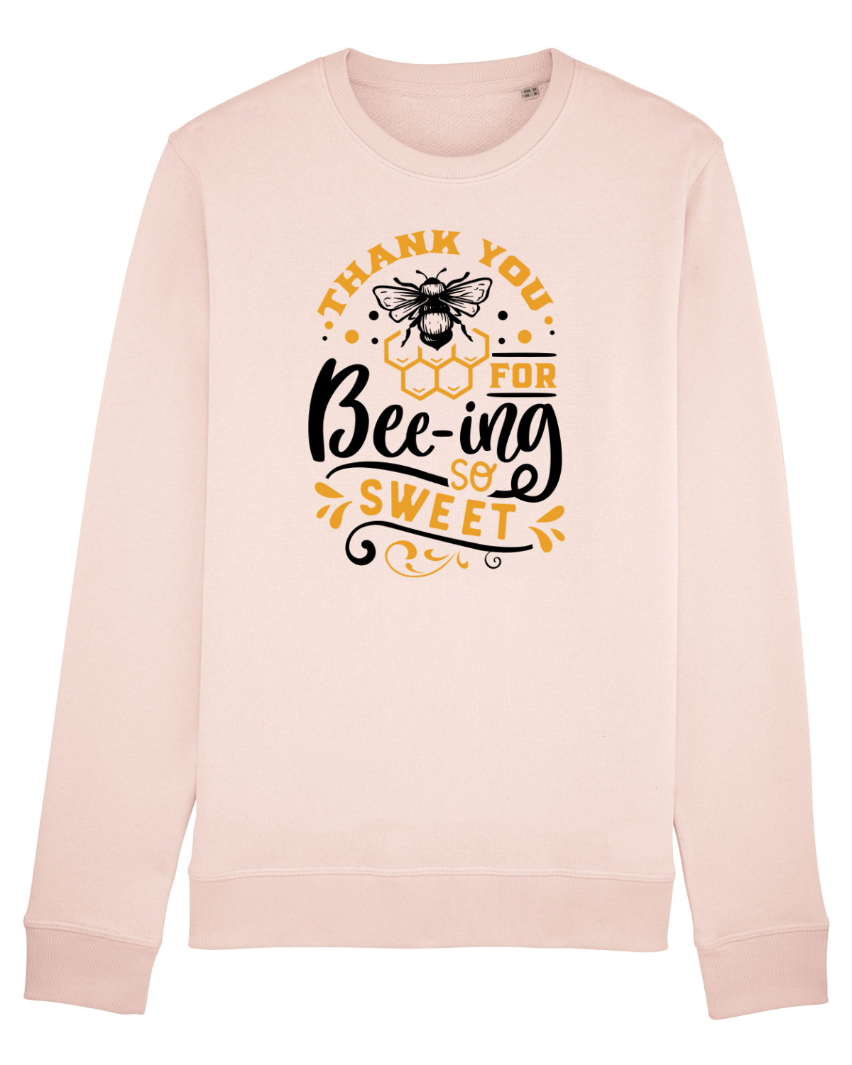 Bluză mânecă lungă Unisex Rise Candy Pink