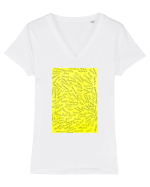 Incurajare Tricou mânecă scurtă guler V Damă Evoker