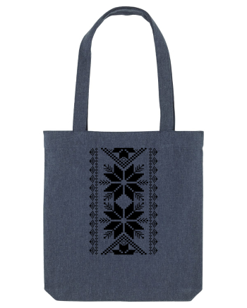 Motiv traditional - negru Midnight Blue