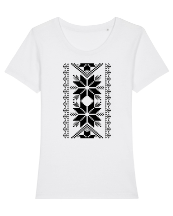 Motiv traditional - negru White