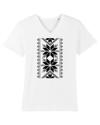 Motiv traditional - negru White