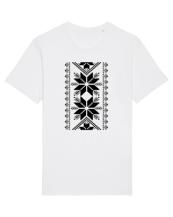 Motiv traditional - negru White