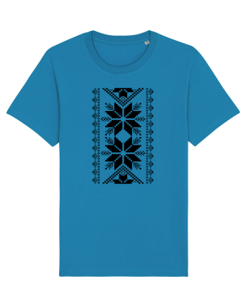 Motiv traditional - negru Azur