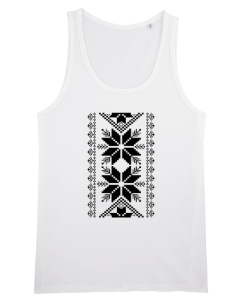 Motiv traditional - negru White