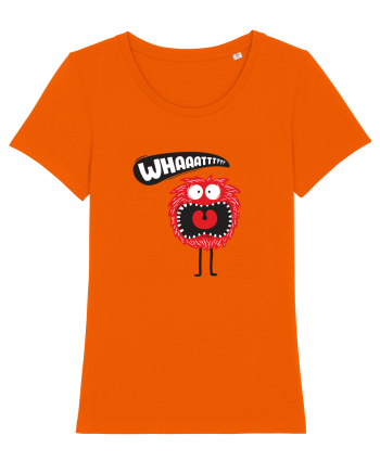 Desen Monstru rosu whaat Bright Orange