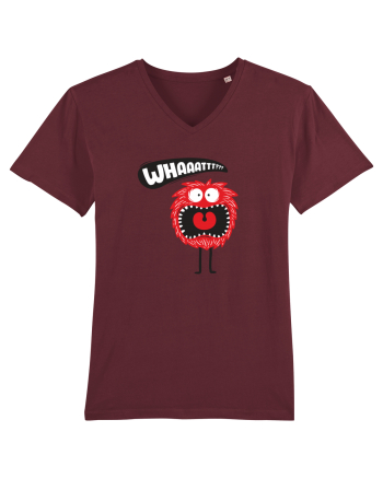 Desen Monstru rosu whaat Burgundy