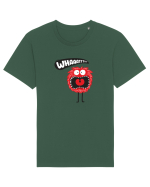 Desen Monstru rosu whaat Tricou mânecă scurtă Unisex Rocker