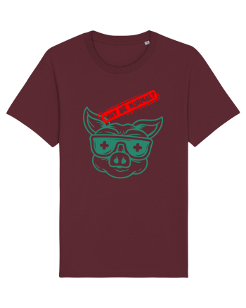 Iesi din multime - Why be normal Burgundy