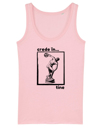Crede in tine Cotton Pink
