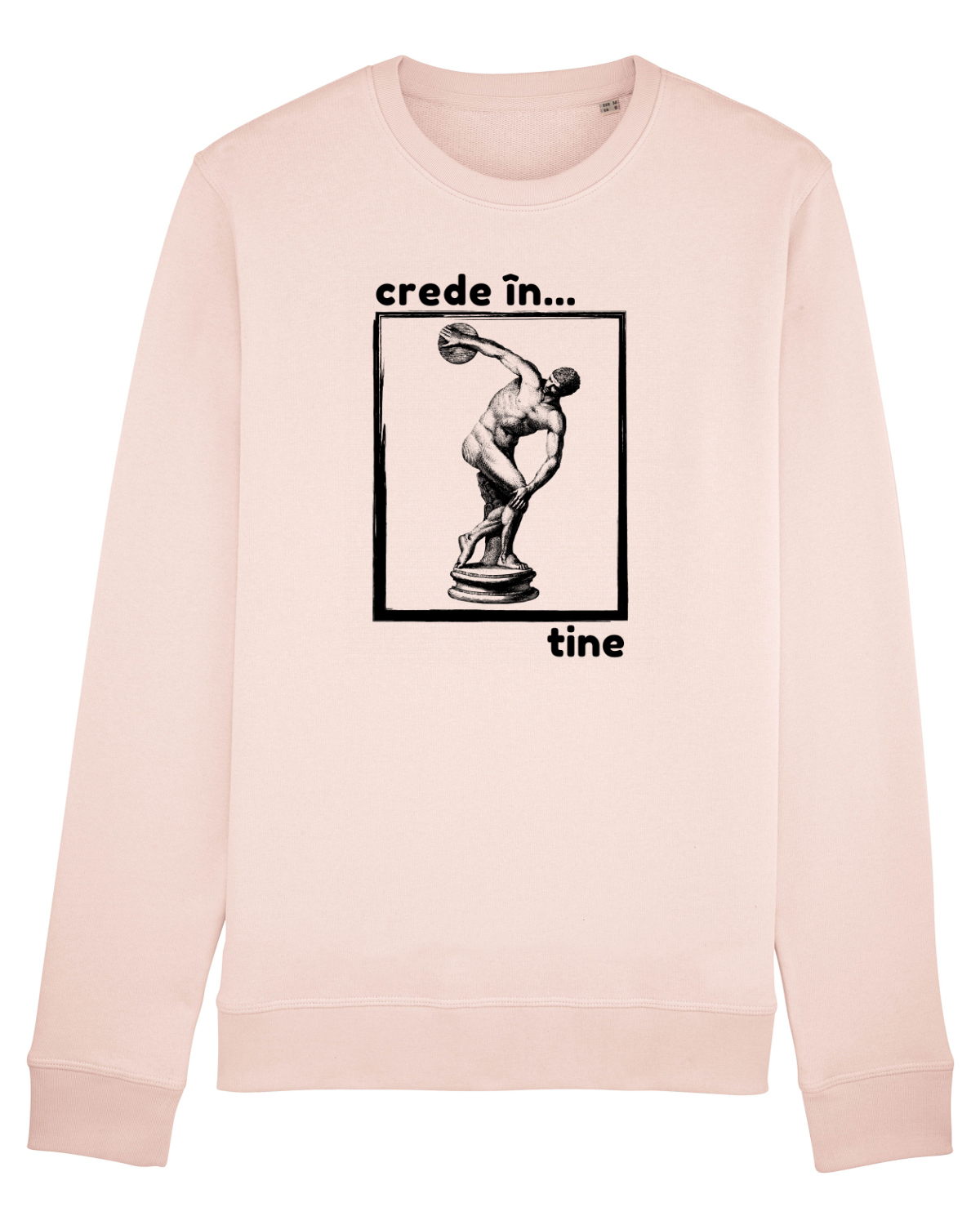 Bluză mânecă lungă Unisex Rise Candy Pink