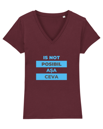 Is not posibil asa ceva Burgundy