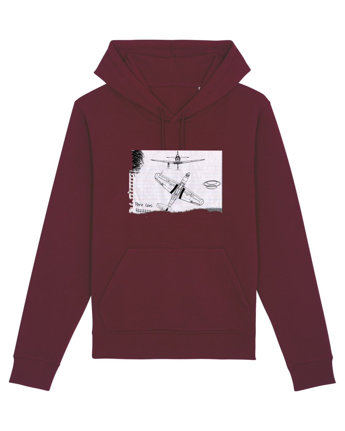 Hanorac Unisex Drummer Burgundy